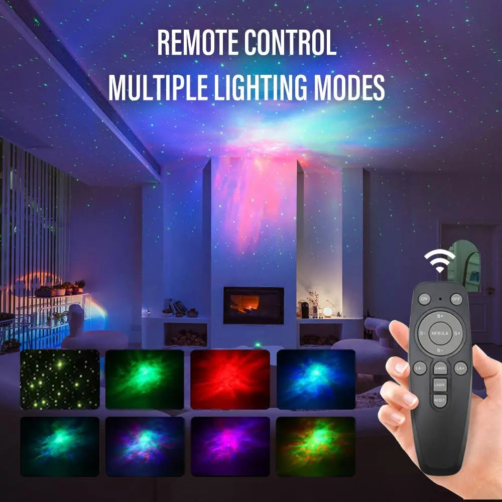 Galaxy Projector Light, Mini Astronaut Nebula Projector LED Lights for Bedroom, Starry Night Projector with Remote Control for Playroom Home Theater, Starlight Projector, Gift