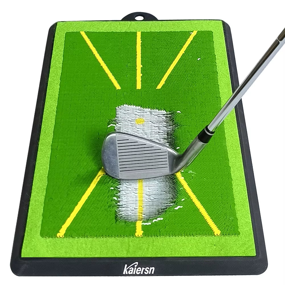 High Quality Golf Training Pad for Swing Detection Batting Ball Trace Directional Mat Swing Path Pads Swing Practice Pads
