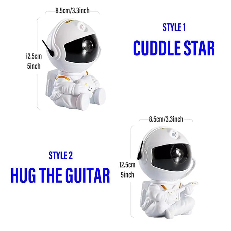 Galaxy Projector Light, Mini Astronaut Nebula Projector LED Lights for Bedroom, Starry Night Projector with Remote Control for Playroom Home Theater, Starlight Projector, Gift