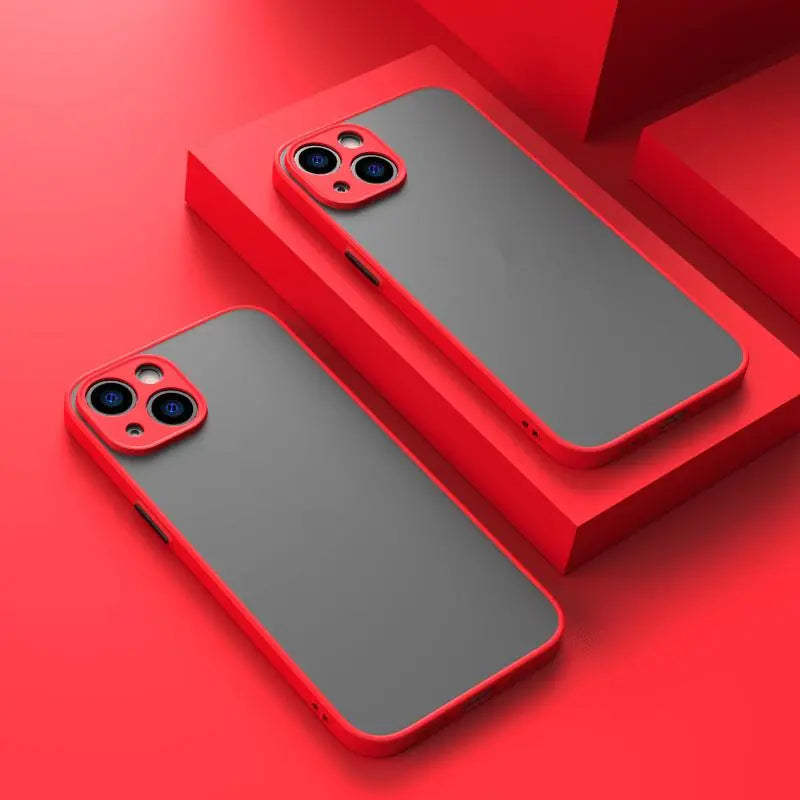 Shockproof Silicone Phone Case, 1 Count Minimalist Phone Case Compatible with Iphone, Phone Accessories, Gift