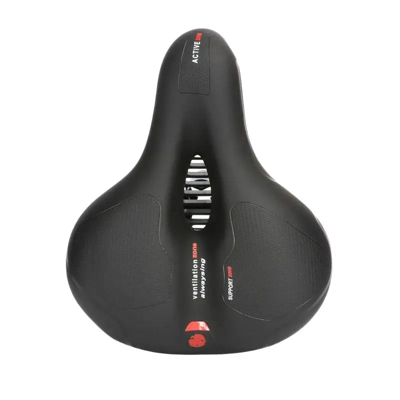 Hollow Breathable Bicycle Saddle MTB Road Bike Saddle Shock Absorbing Comfortable Big Butt Bike Seat Bicycle Accessories