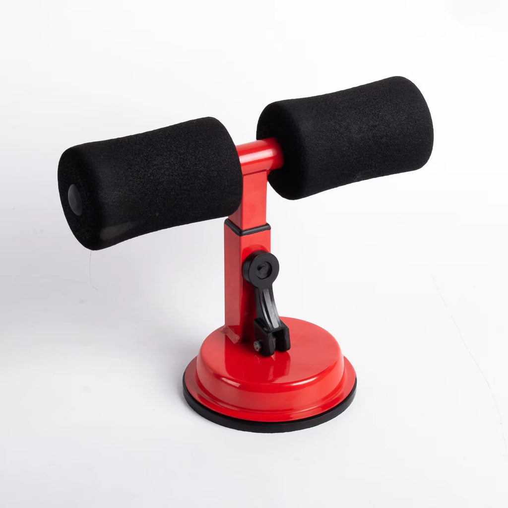 Suction Cup Sit-Up Assist Device, Abdominal Workout Trainer for Home Gym, Portable Abs Exercise Equipment with Non-Slip Base, Pe