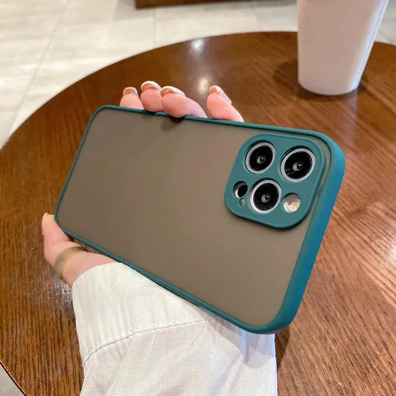 Shockproof Silicone Phone Case, 1 Count Minimalist Phone Case Compatible with Iphone, Phone Accessories, Gift