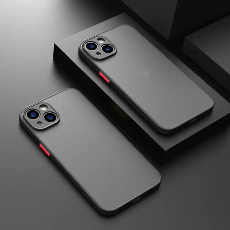 Shockproof Silicone Phone Case, 1 Count Minimalist Phone Case Compatible with Iphone, Phone Accessories, Gift
