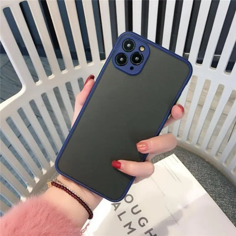 Shockproof Silicone Phone Case, 1 Count Minimalist Phone Case Compatible with Iphone, Phone Accessories, Gift