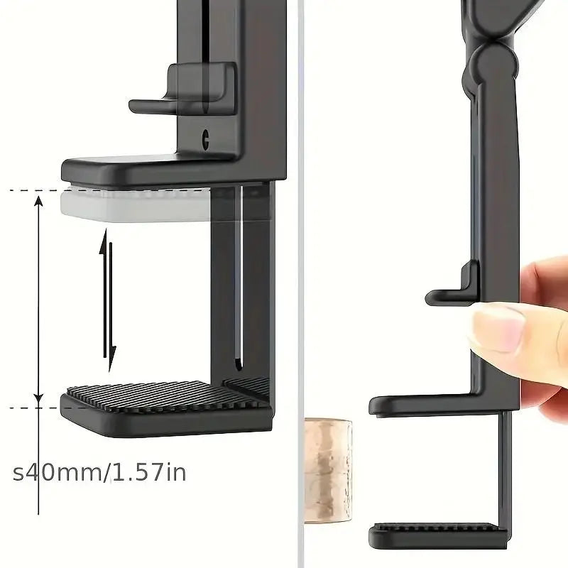 1 Count Universal 360-Degree Rotatable Multi-Angle Adjustable Phone Stand, Cell Phone Mount, Phone Accessories for Flights, Travel and Business Trips #GLOBAL PICKS