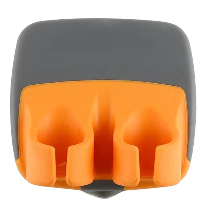 1Pc Stainless Steel Handheld Vegetable Peeler with Rubber Finger Grip Comfortable Palm Peeler Suitable for Carrots, Etc