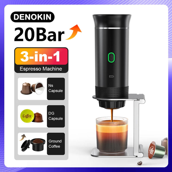 Portable Espresso Travel Coffee Maker